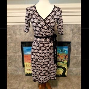 Faux Wrap Women’s Dress